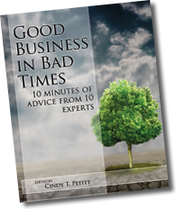 e-book Good Business in Bad Times - 10 Minutes of Advice from 10 Experts